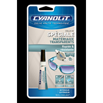 colle uv speciale materiaux transparents - CYANOLIT